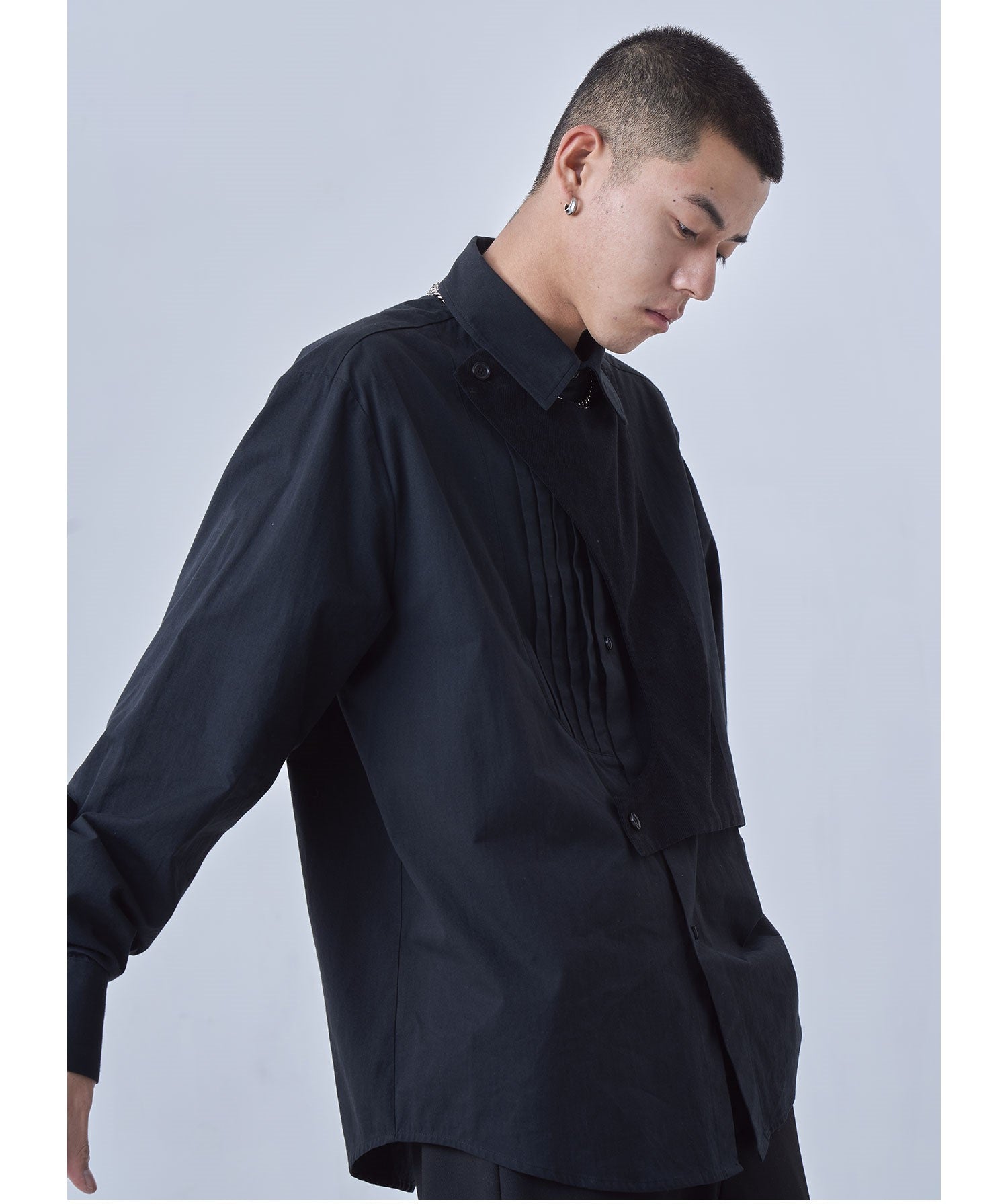 PCLP Deconstructed Long Sleeve Polo