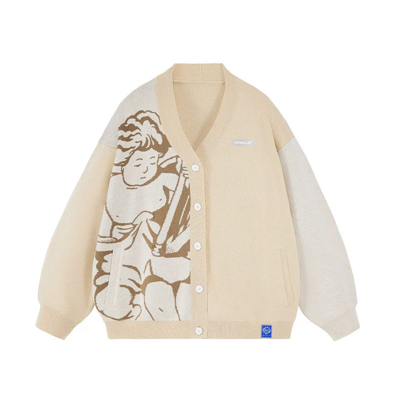 ICONSLAB "Singing Angel" Cardigan