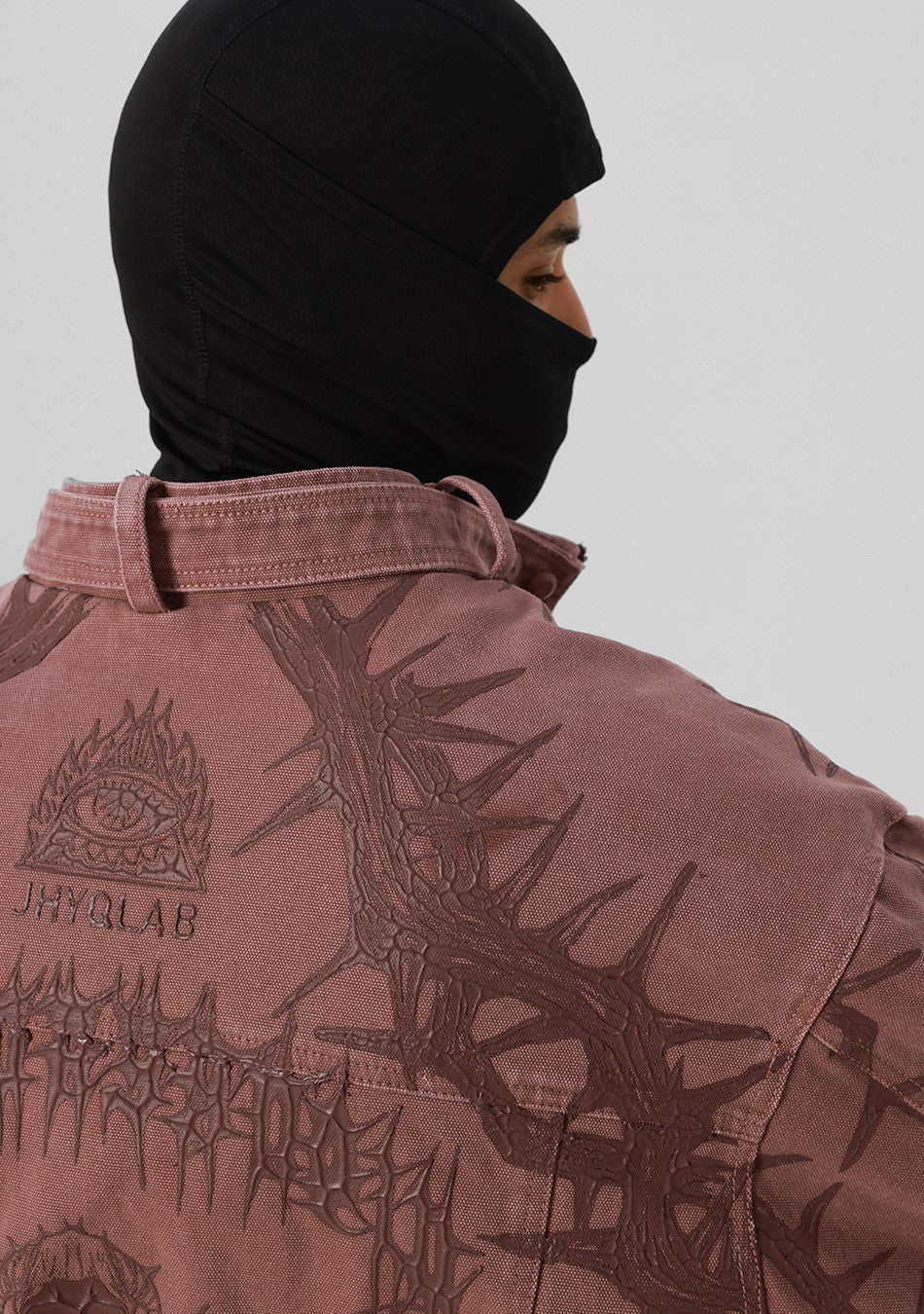 JHYQ Embossed Thorn Heavyweight Jacket