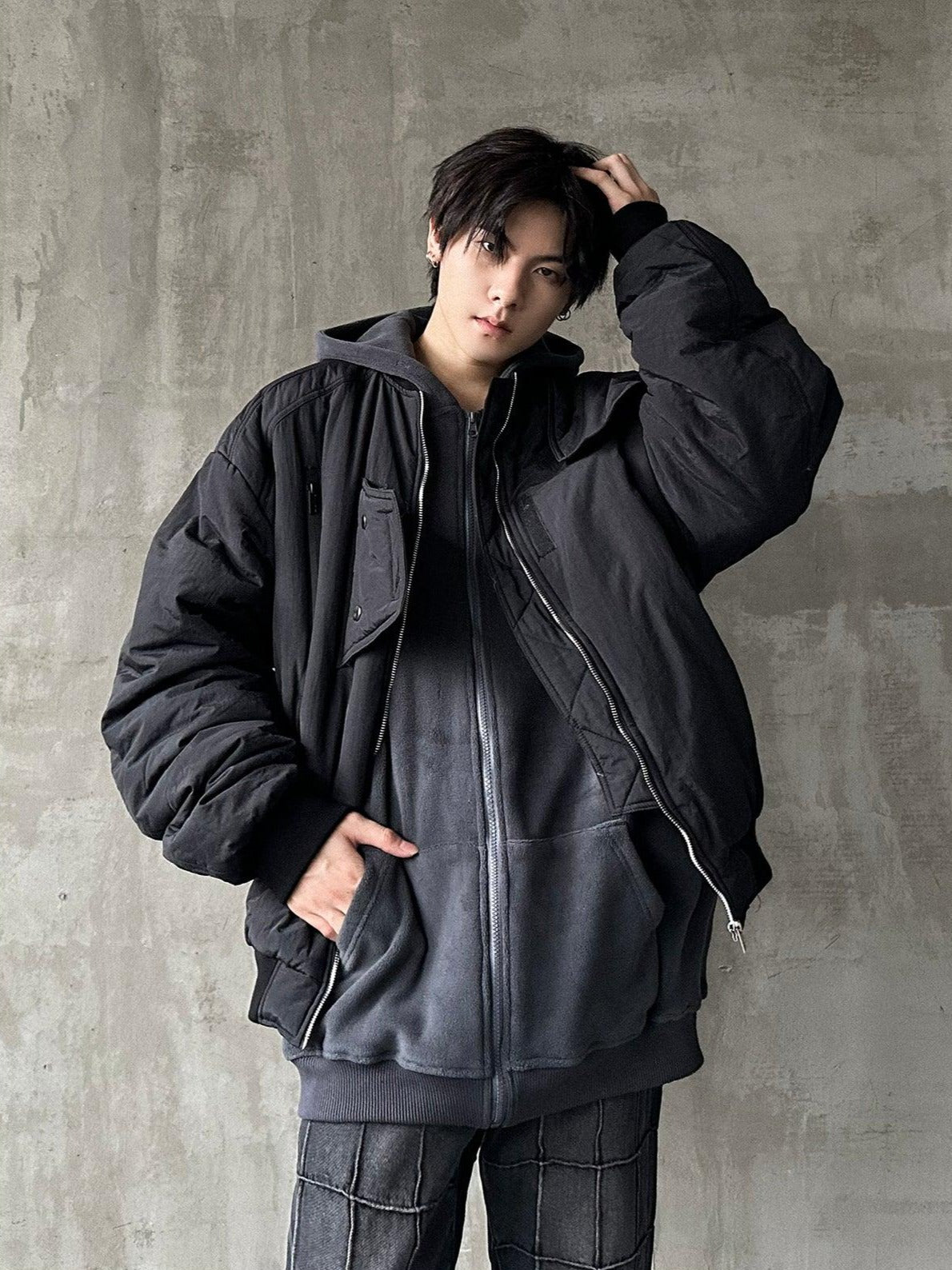 MRNEARLY Heavyweight Flight Jacket