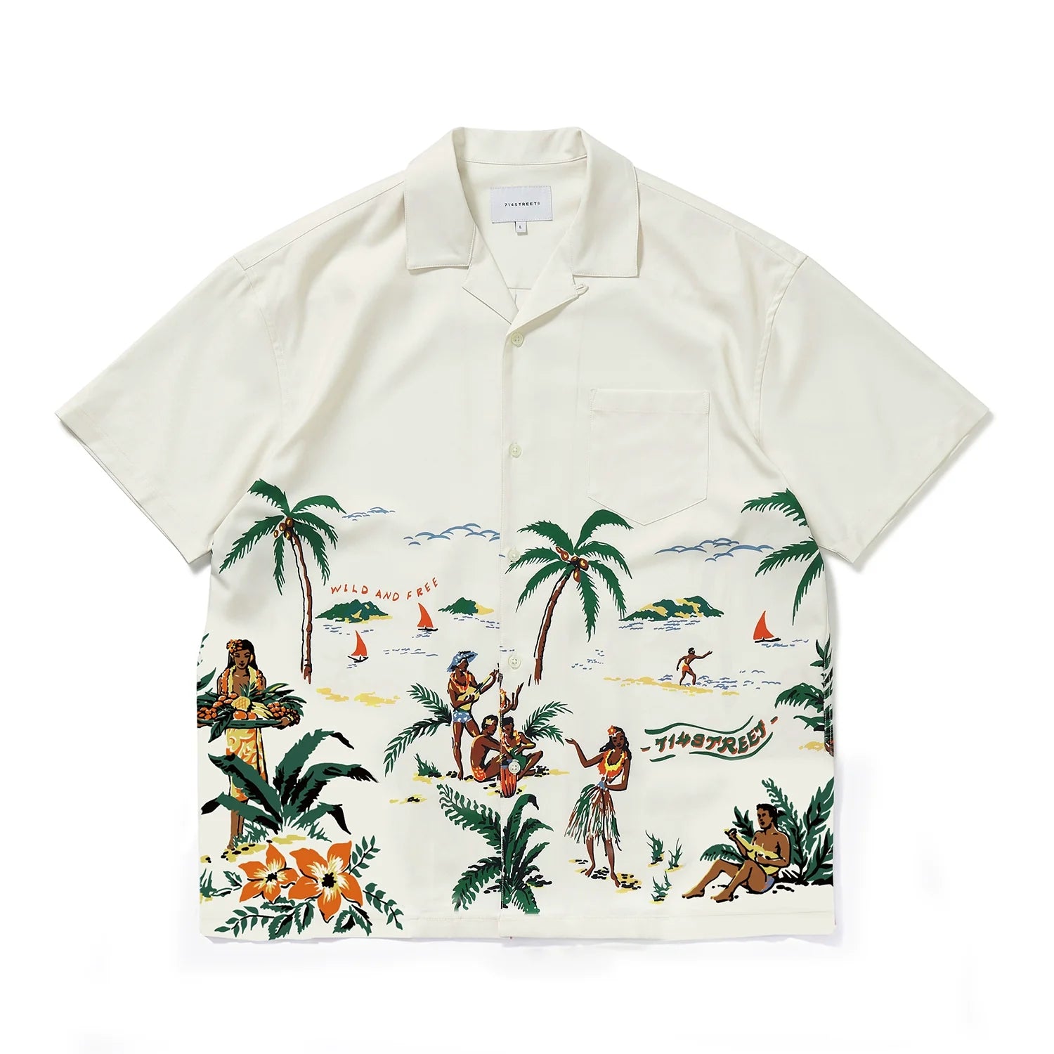 714street "Breeze" Button-Up Shirt