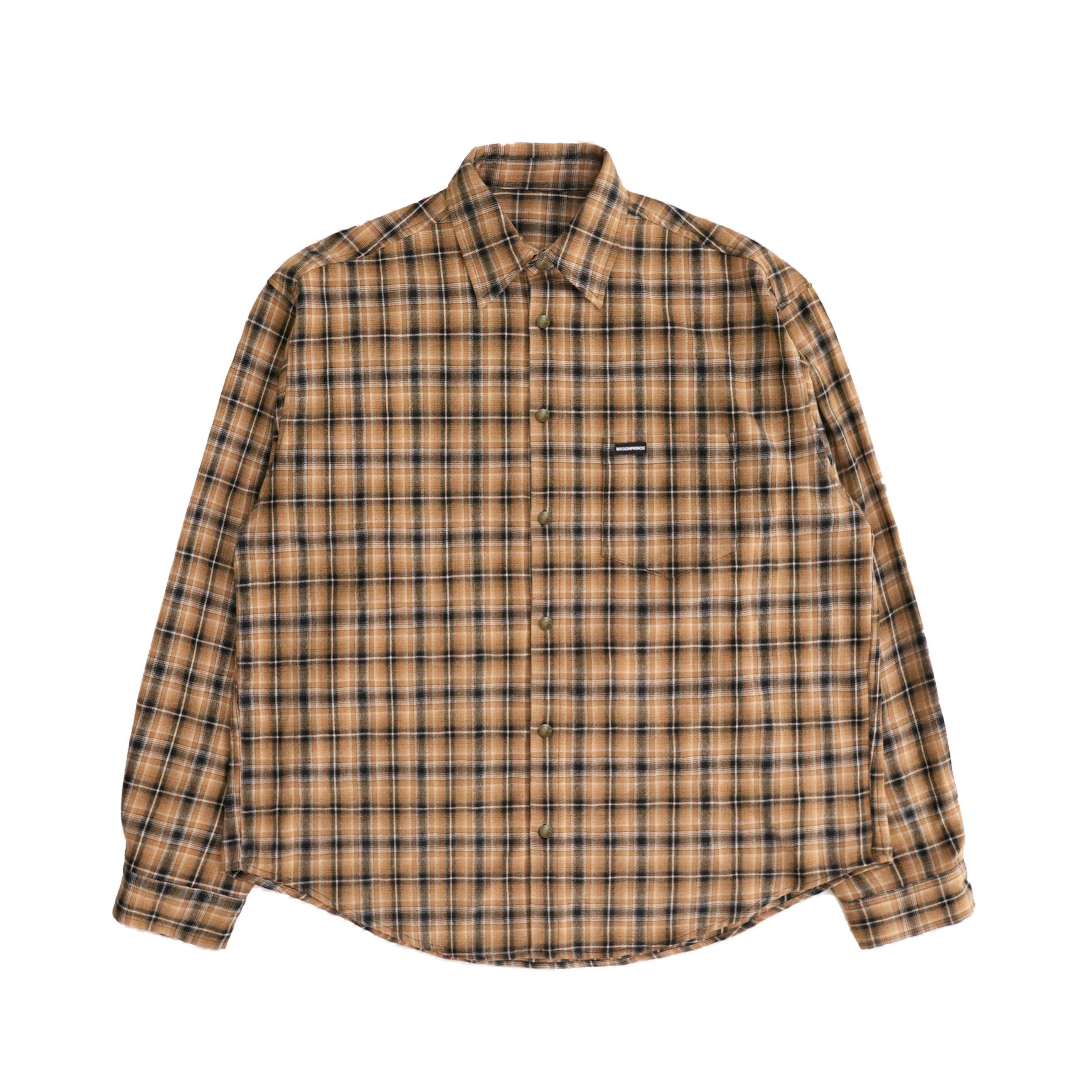 MASONPRINCE Boxy Plaid Carpenter Shirt