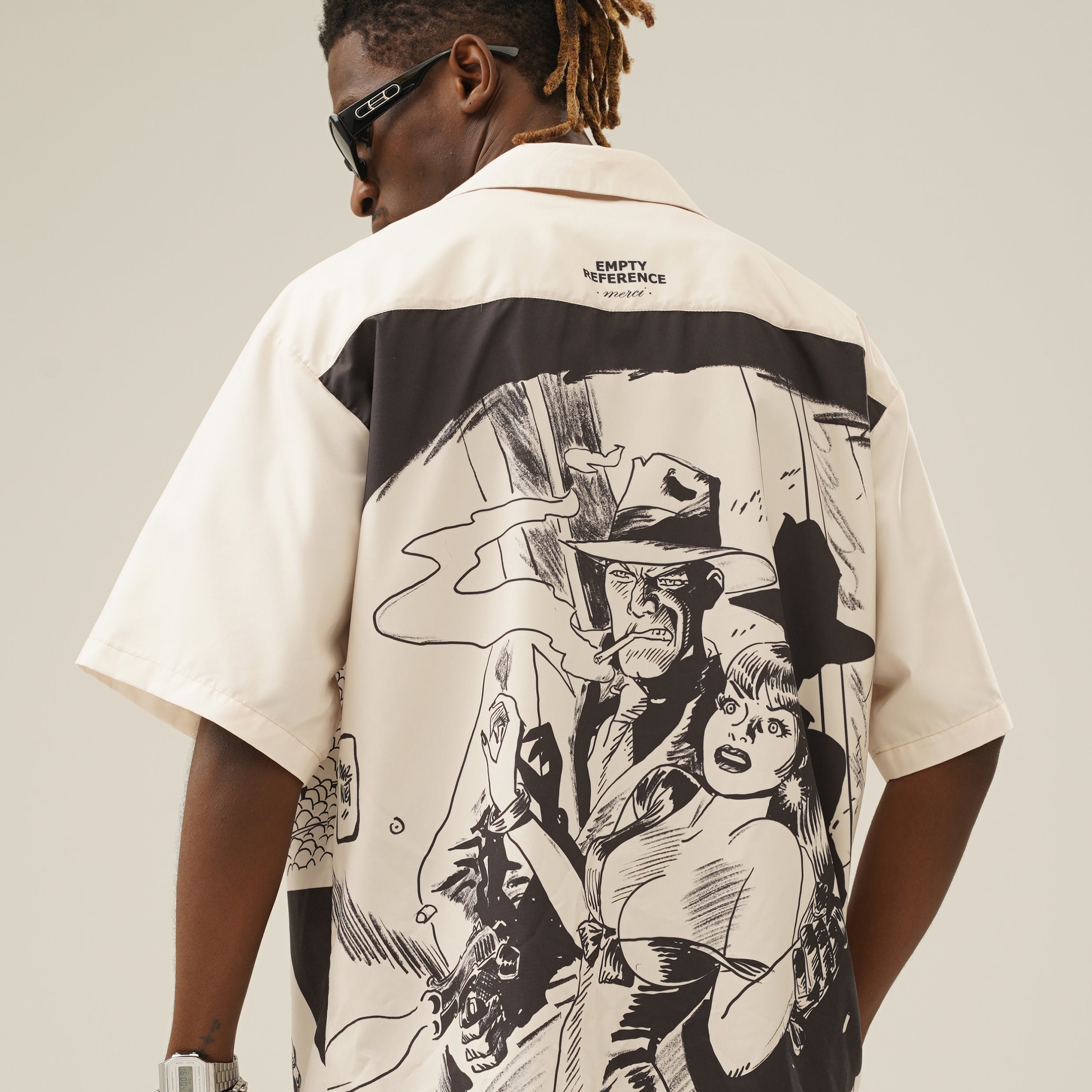 EMPTY REFERENCE "Comic" Button-Up Shirt