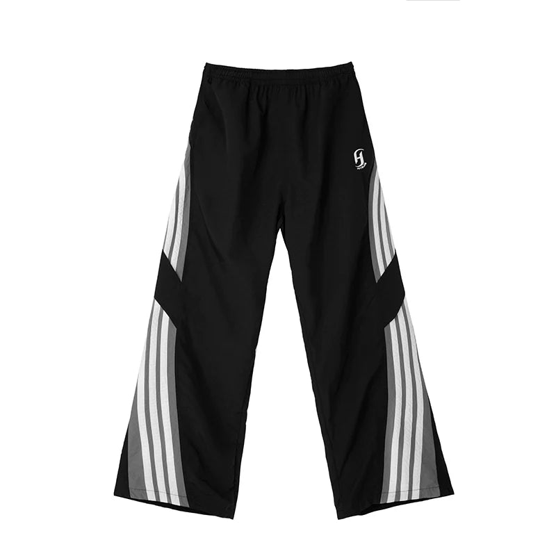 JHYQ Contrast Striped Track Pants