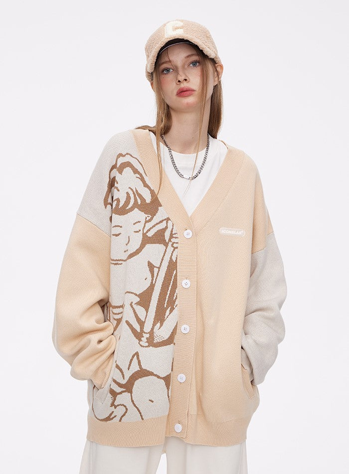 ICONSLAB "Singing Angel" Cardigan