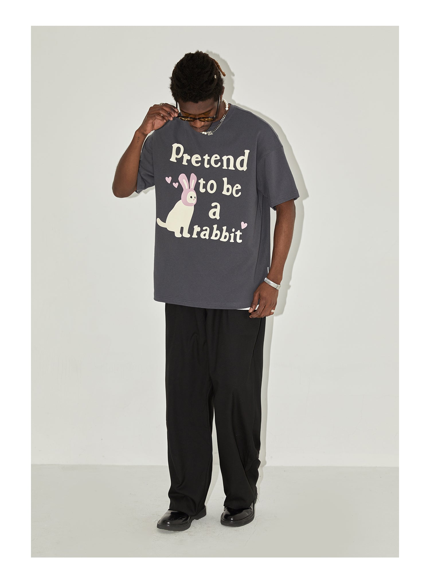 EMPTY REFERENCE "Pretend To Be a Rabbit" Tee
