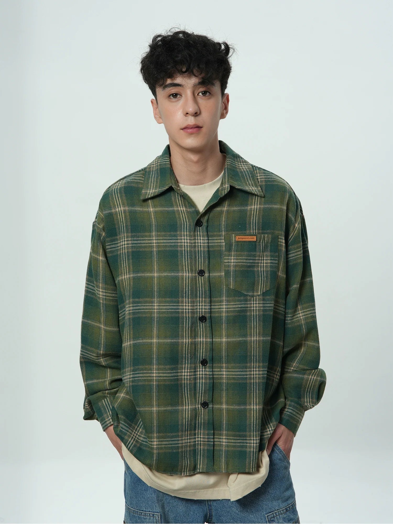 JUMPNEXT Faded Brushed Flannel