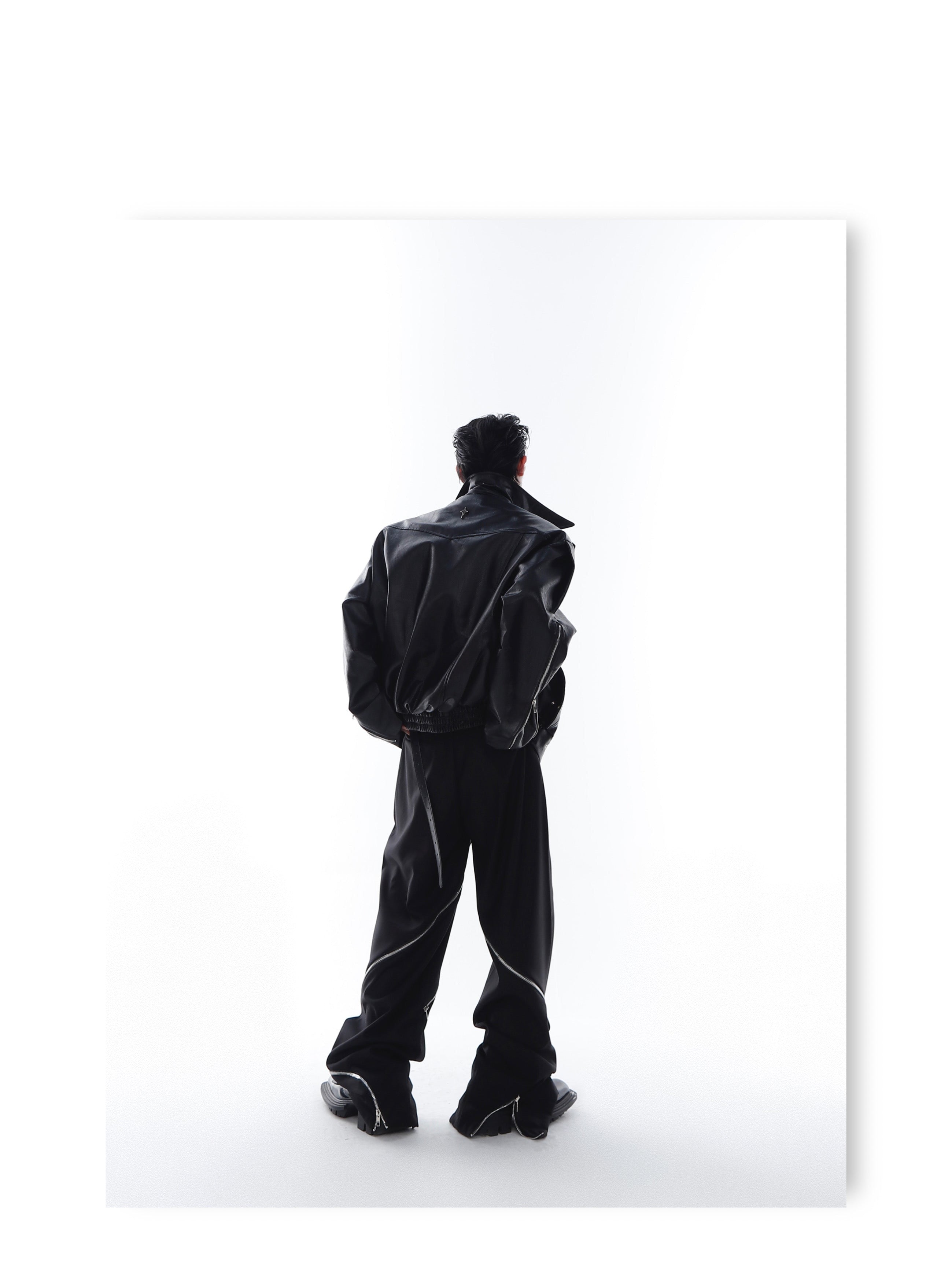 CulturE Pin-Buckle Biker Jacket