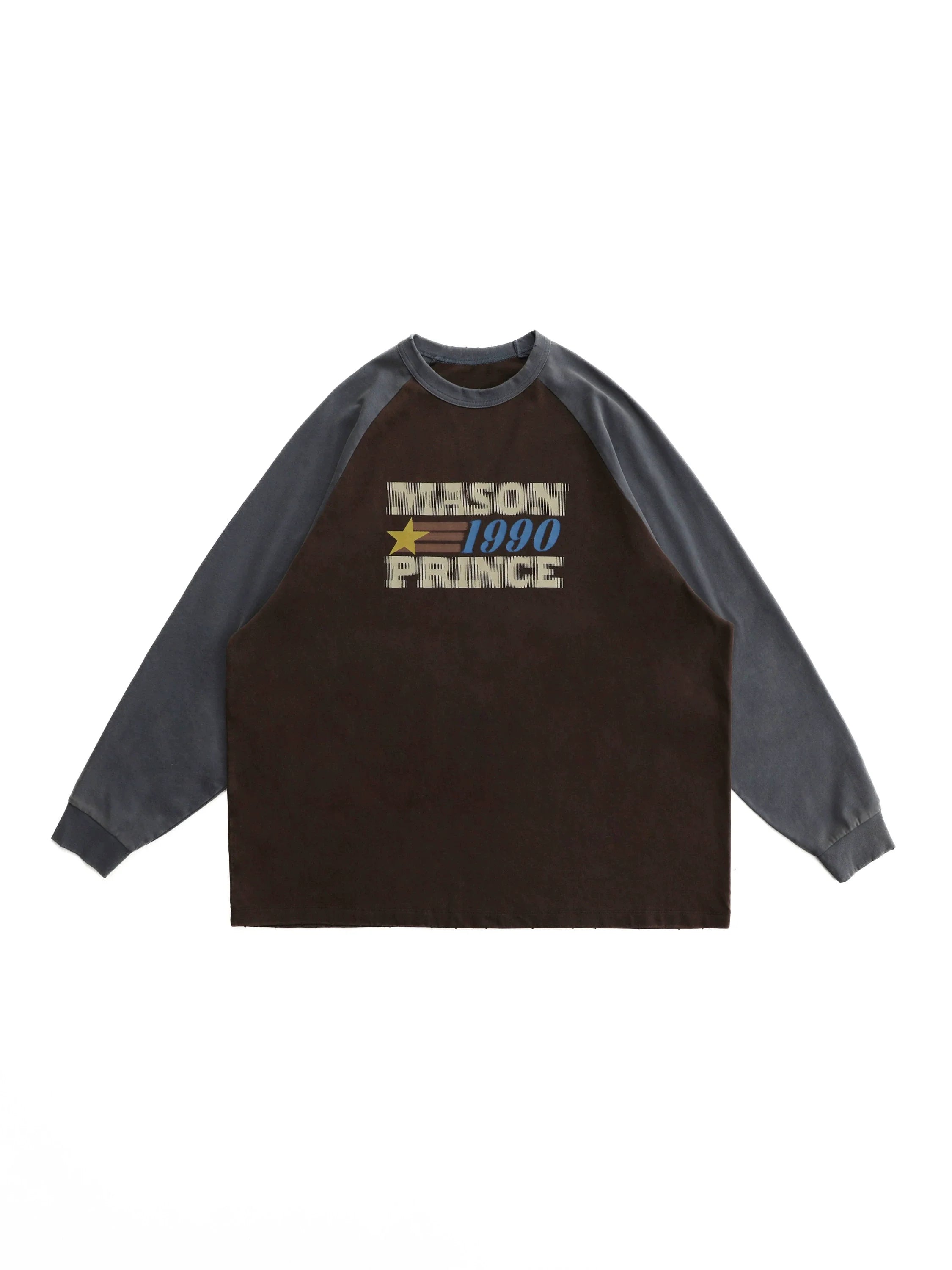 MASONPRINCE "1990" Contrast Long Sleeve