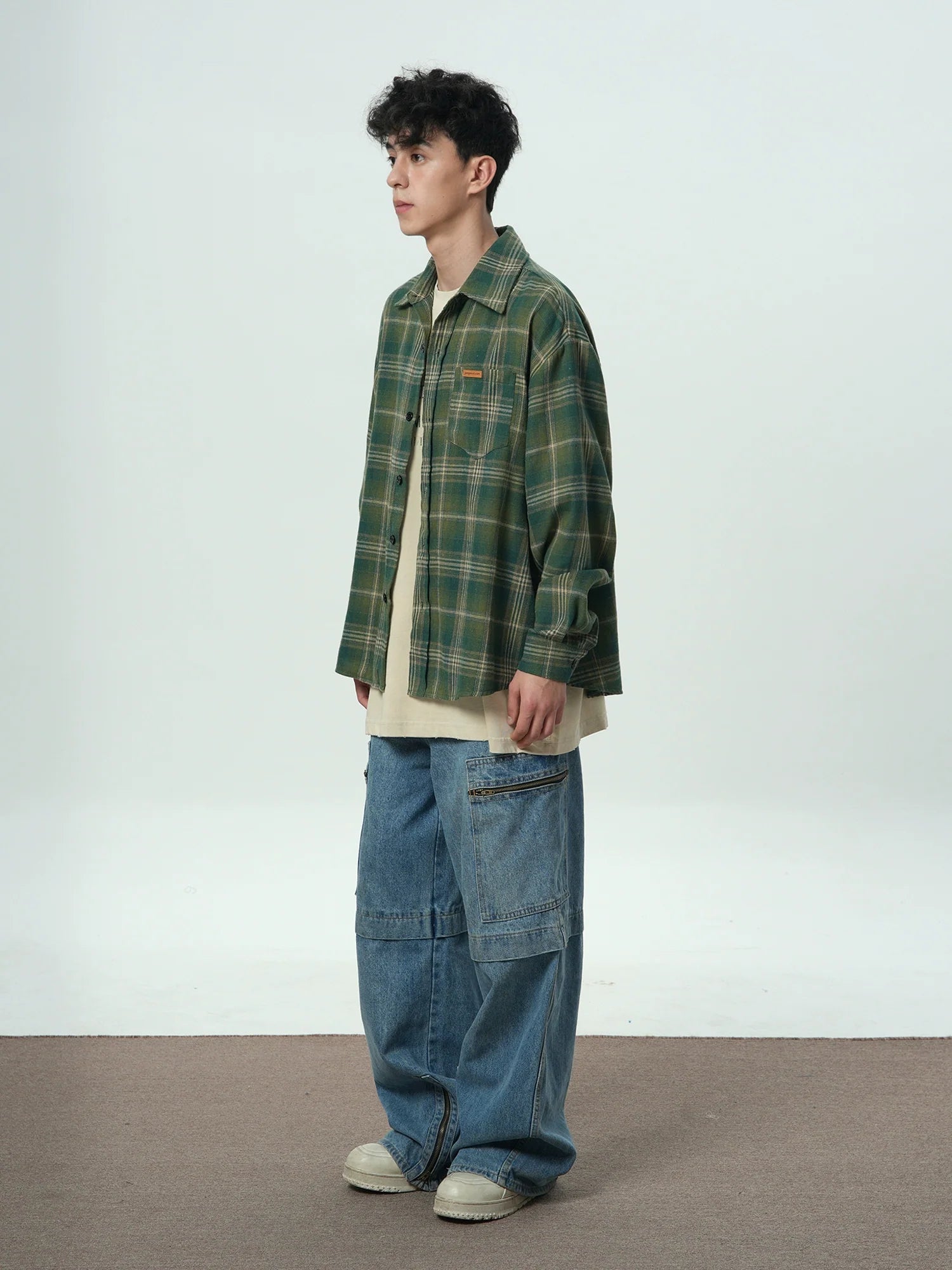 JUMPNEXT Faded Brushed Flannel
