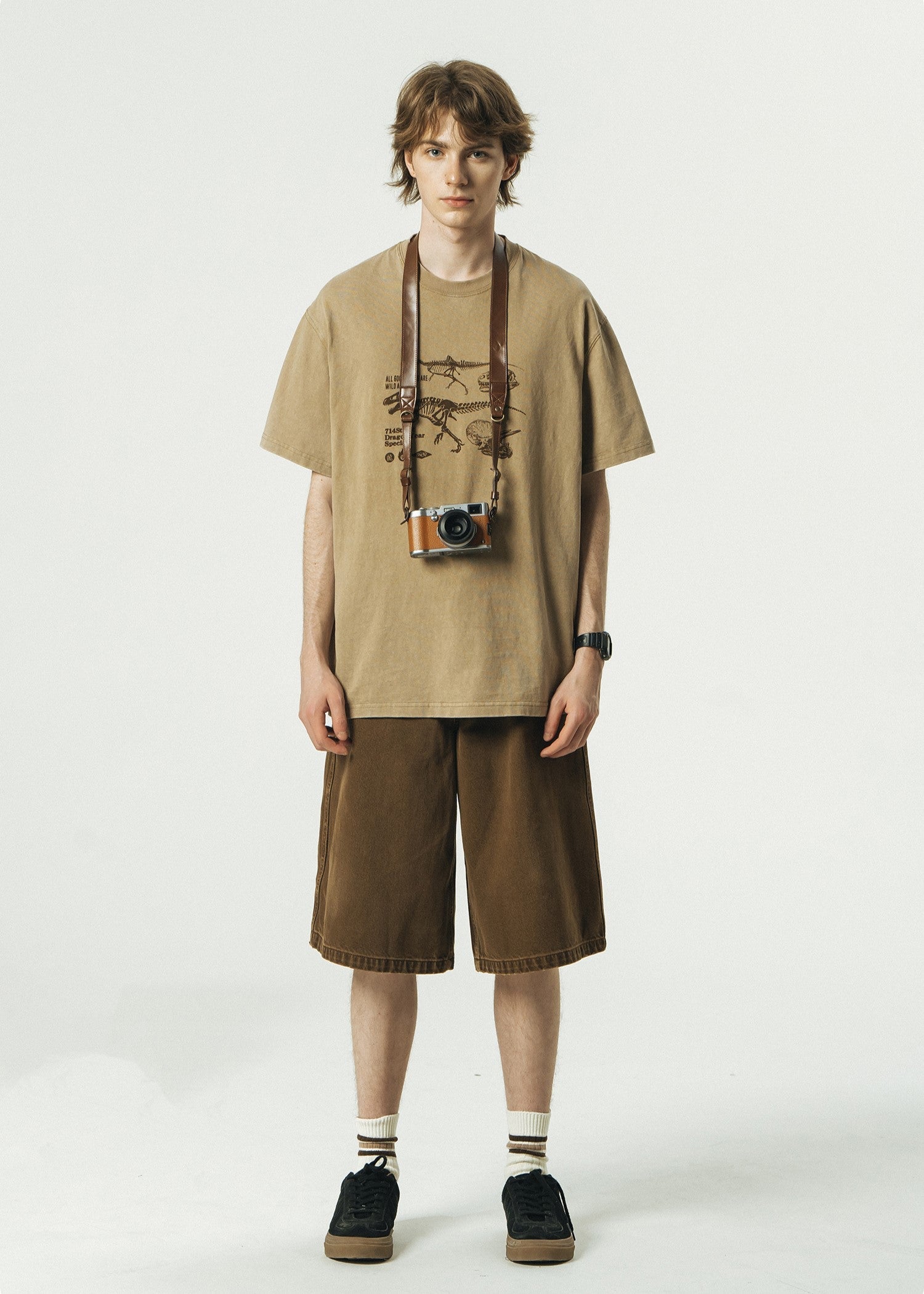 714street Japanese Washed Denim Shorts