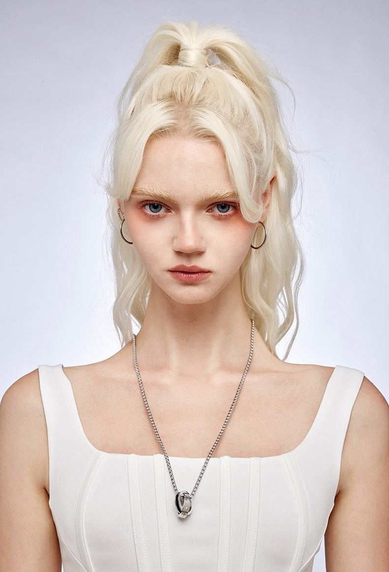 GUUKA Double Ring Necklace