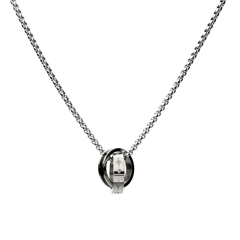 GUUKA Double Ring Necklace
