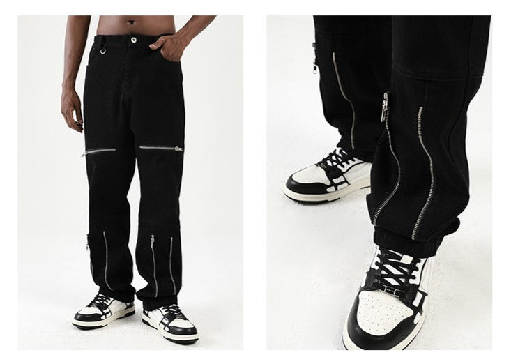 NOSAW Parallel Zip Jeans