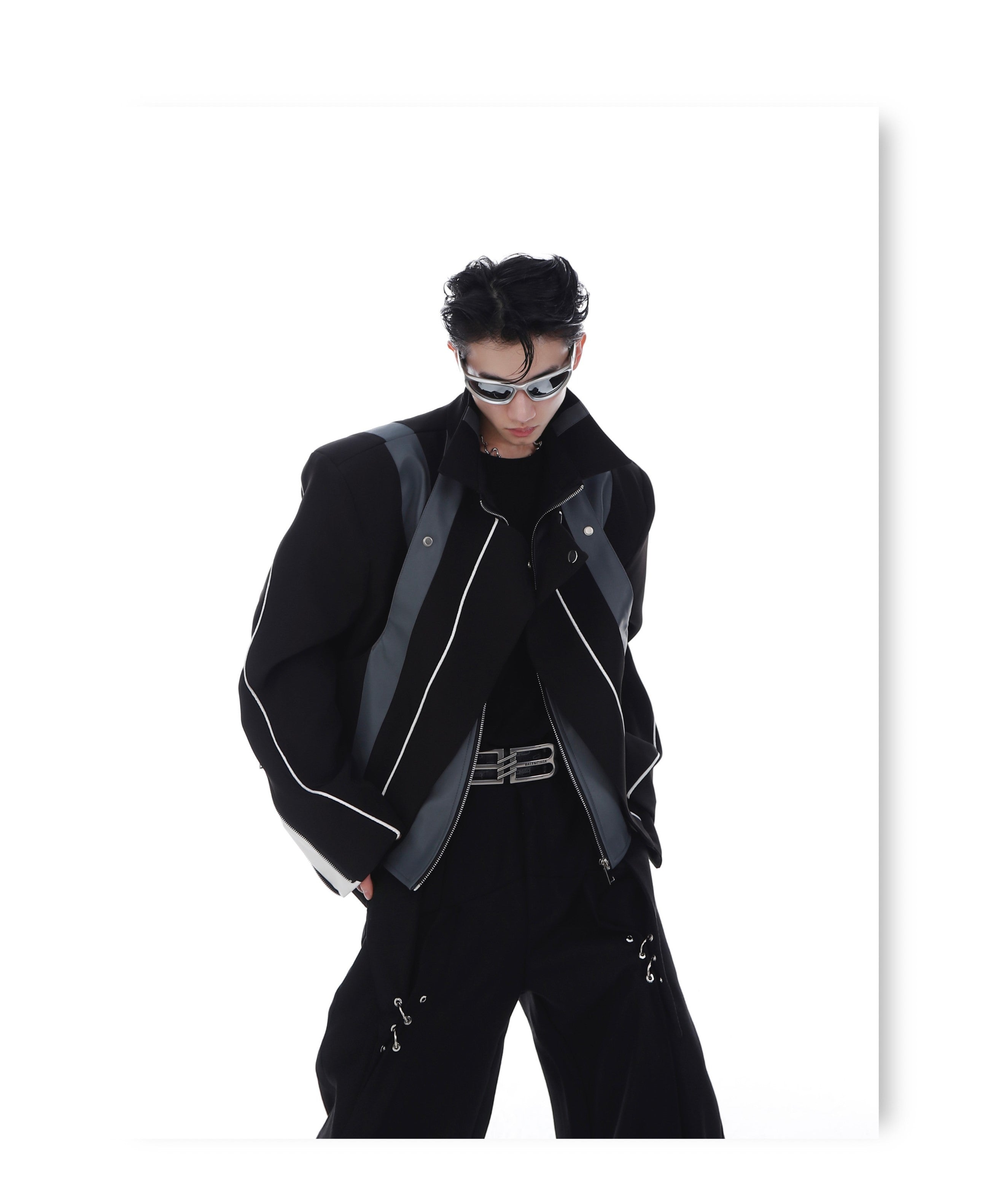CulturE Spliced Biker Jacket