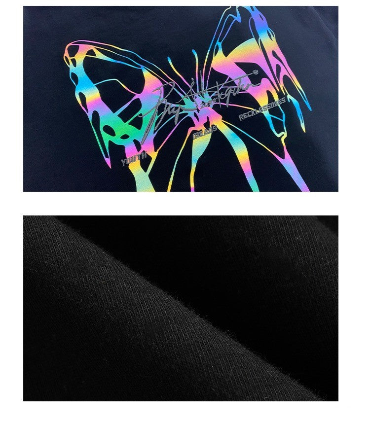 BJHG 3M Reflective Butterfly Tee