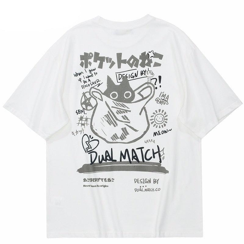 "Kanji Cat" Tee