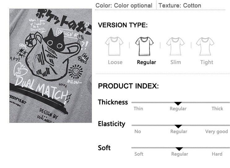 "Kanji Cat" Tee