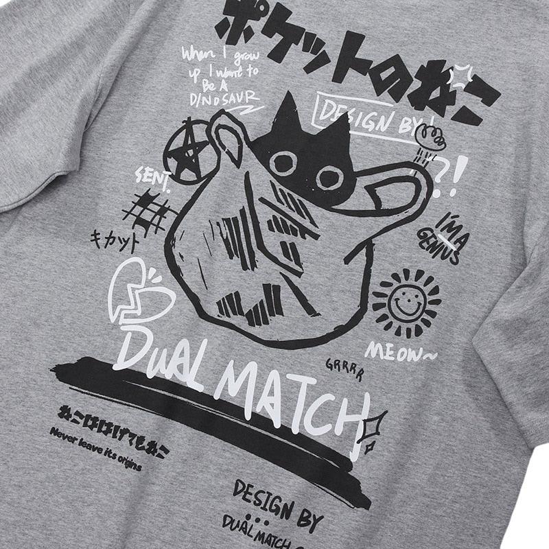 "Kanji Cat" Tee