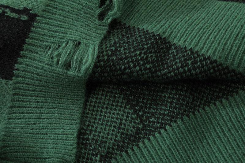 Grunge Distressed Knit Sweater