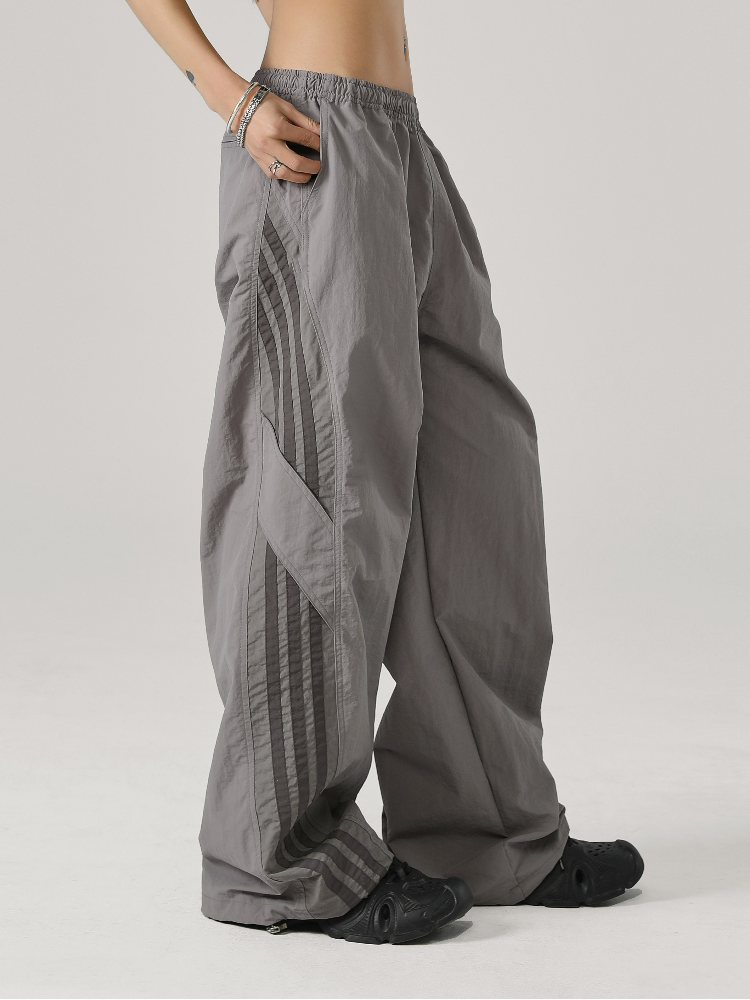 JHYQ Contrast Striped Track Pants