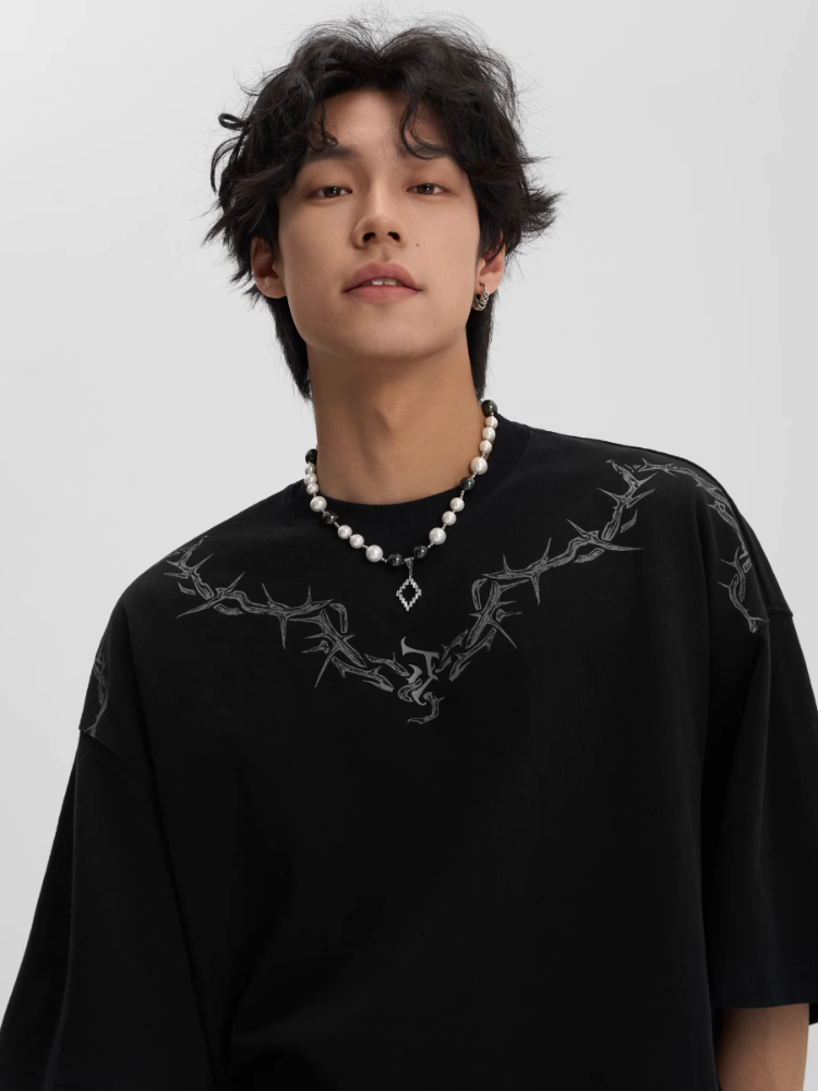 JHYQ Thorn Collar Tee