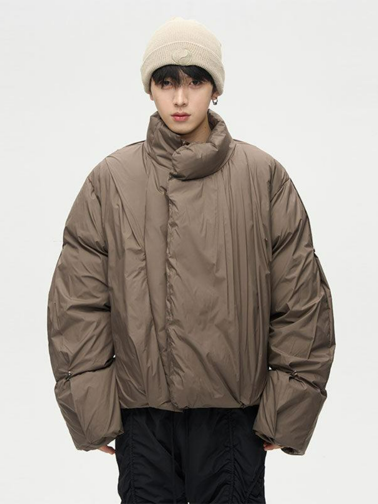 77F7GHT Overlapped Puffer Jacket