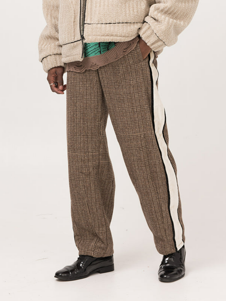 EMPTY REFERENCE Plaid Trousers